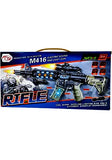 B/O GUN M416 Rifle Toy Gun with Flashing Light & Sound