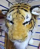 New Cuddle Tiger Head Animal Plush Soft Toy Hanging 60 x 40 CM BROWN & White