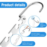 Space Saver Saving Wonder Metal Magic 5 set Clothes Closet Organize Hook UK