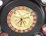 Casino Party Glasses Game Spin & Shot Roulette Wheel Drinking Set for Adults 18+