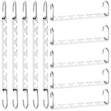 Space Saver Saving Wonder Metal Magic 5 set Clothes Closet Organize Hook UK