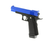 Galaxy G6 M1911 Full Metal Pistol BB Gun in blue